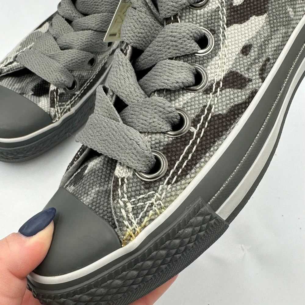 Converse Chuck Taylor All Star Camo Black/Charcoal Grey Hi Sneakers Women's 6.5‎ - Picture 14 of 15